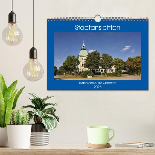 Produktbild: Stadtansichten L&uuml;denscheid, die Oberstadt (Wandkalender 2026 DIN A4 quer), CALVENDO Monatskalender