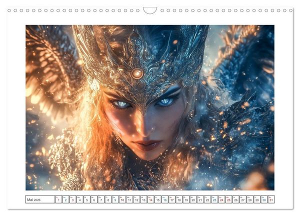 Produktbild: Die G&ouml;tter des Nordens (Wandkalender 2026 DIN A3 quer), CALVENDO Monatskalender