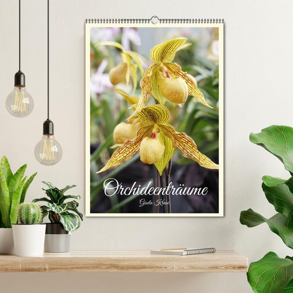Produktbild: Orchideentr&auml;ume (Wandkalender 2026 DIN A2 hoch), CALVENDO Monatskalender