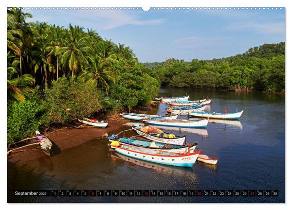 Produktbild: Exotisches Indien (hochwertiger Premium Wandkalender 2026 DIN A2 quer), Kunstdruck in Hochglanz