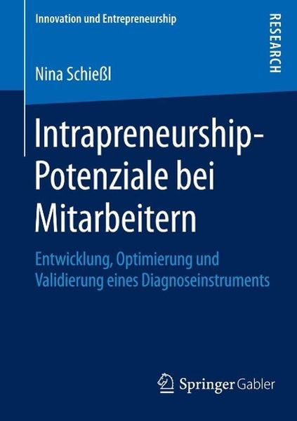 Produktbild: Intrapreneurship-Potenziale bei Mitarbeitern