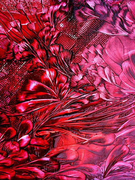 Produktbild: CALVENDO Puzzle Kraft der Farbe- Rot 1000 Teile Puzzle hoch | 1000 Teile Lege-Gr&ouml;&szlig;e 64 &times; 48 cm Foto-Puzzle f&uuml;r gl&uuml;ckliche Stunden