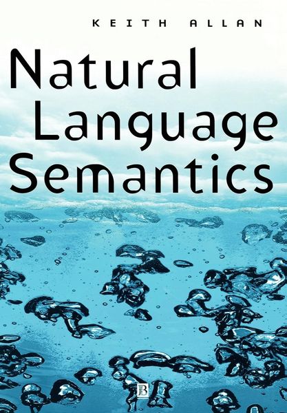 Produktbild: Natural Language Semantics