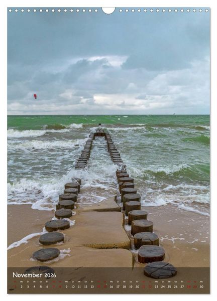 Produktbild: Wunderbare Ostseelandschaft Fischland-Dar&szlig;-Zingst (Wandkalender 2026 DIN A3 hoch), CALVENDO Monatskalender