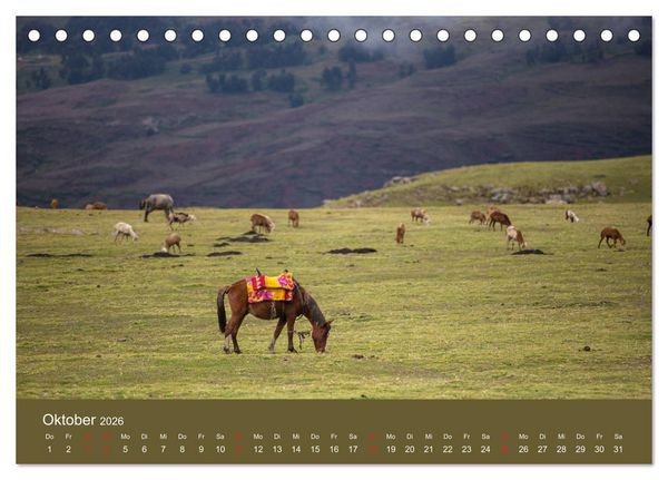 Produktbild: &Auml;thiopien Landschaften der Gegens&auml;tze (Tischkalender 2026 DIN A5 quer), CALVENDO Monatskalender