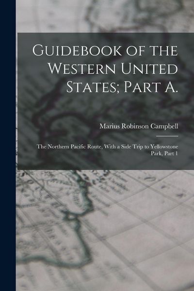 Produktbild: Guidebook of the Western United States; Part A.