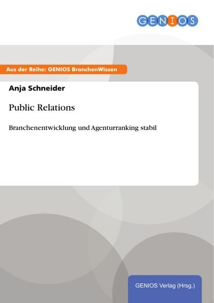 Produktbild: Public Relations
