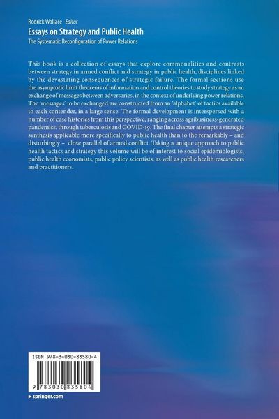 Produktbild: Essays on Strategy and Public Health
