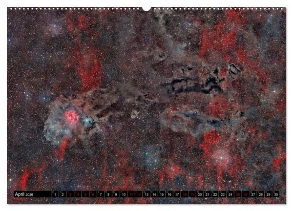 Produktbild: Deepsky XVII (Wandkalender 2026 DIN A2 quer), CALVENDO Monatskalender
