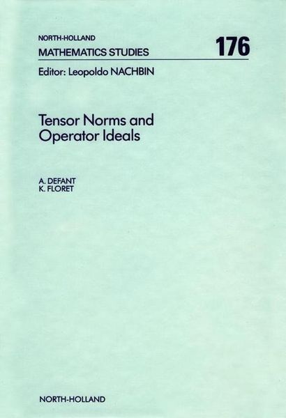 Produktbild: Tensor Norms and Operator Ideals