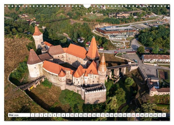 Produktbild: Rum&auml;niens ber&uuml;hmte Burgen (Wandkalender 2026 DIN A3 quer), CALVENDO Monatskalender