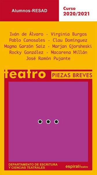 Produktbild: Teatro. Piezas breves
