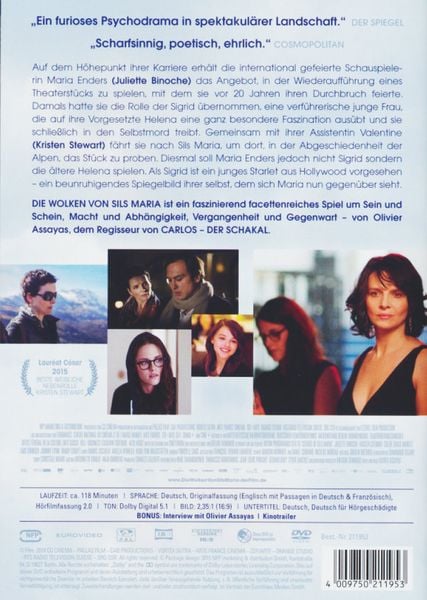 Produktbild: Die Wolken von Sils Maria
