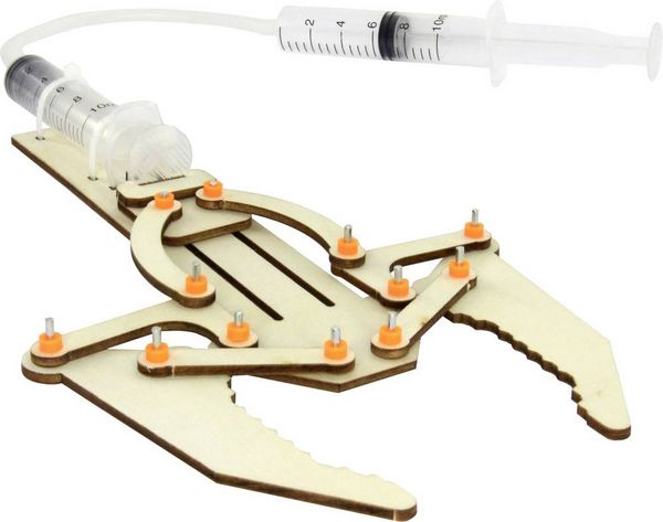 Produktbild: Sol Expert 19560 pneumatischer Greifarm Basteln, Pneumatik Bausatz ab 14 Jahre