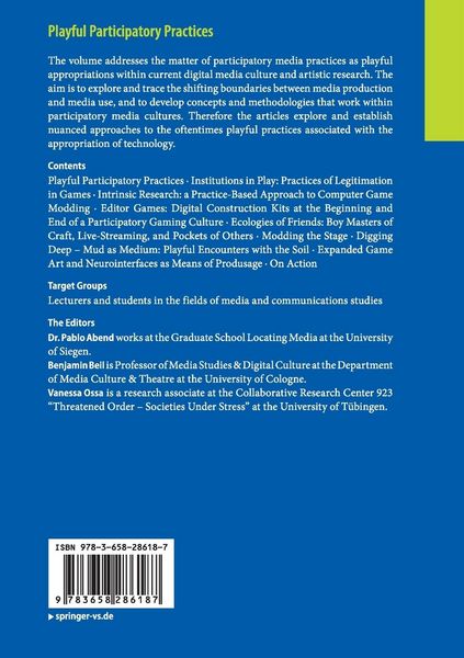 Produktbild: Playful Participatory Practices