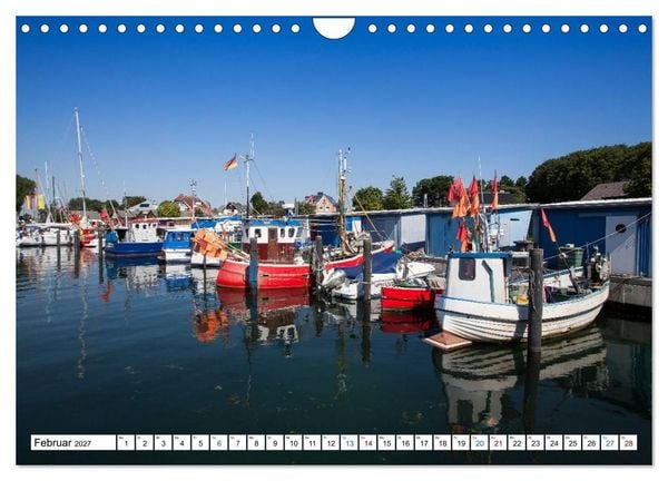 Produktbild: Die Ostseek&uuml;ste von Neustadt bis Travem&uuml;nde (Wandkalender 2027 DIN A4 quer), CALVENDO Monatskalender