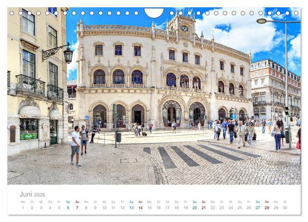 Produktbild: Lissabon - Stadt der K&ouml;nige (Wandkalender 2026 DIN A4 quer), CALVENDO Monatskalender