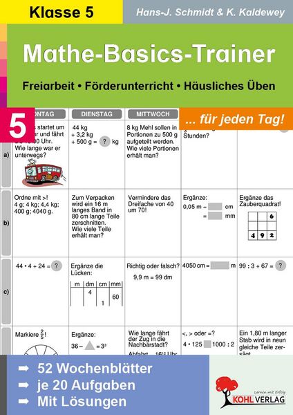 Produktbild: Mathe-Basics-Trainer 5. Schuljahr
