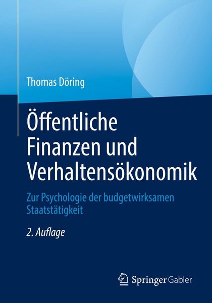 Produktbild: &Ouml;ffentliche Finanzen und Verhaltens&ouml;konomik