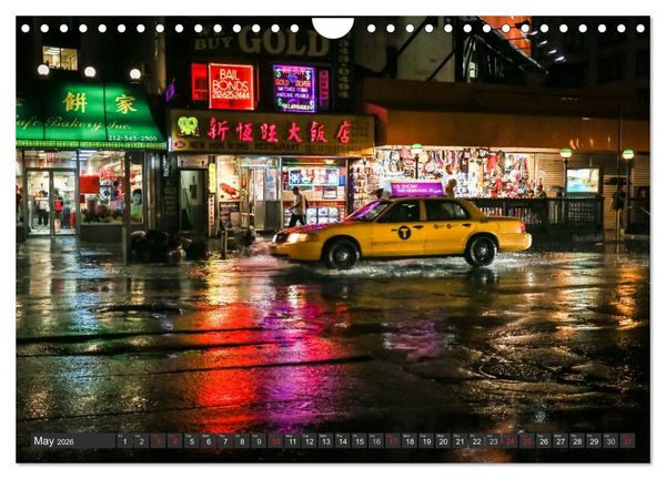 Produktbild: New York City favorites / UK-Version (Wall Calendar 2026 DIN A4 landscape), CALVENDO 12 Month Wall Calendar
