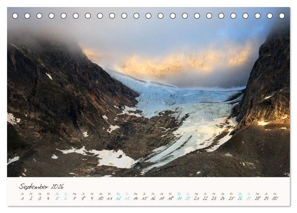 Produktbild: Faszination Eis - In den Fjorden Ostgr&ouml;nlands (Tischkalender 2026 DIN A5 quer), CALVENDO Monatskalender