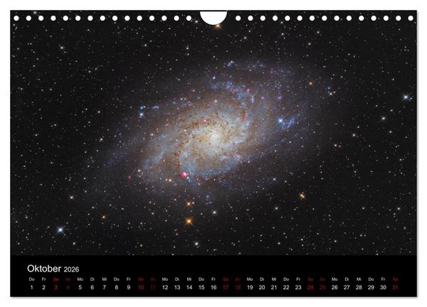 Produktbild: Beeindruckendes Universum (Wandkalender 2026 DIN A4 quer), CALVENDO Monatskalender