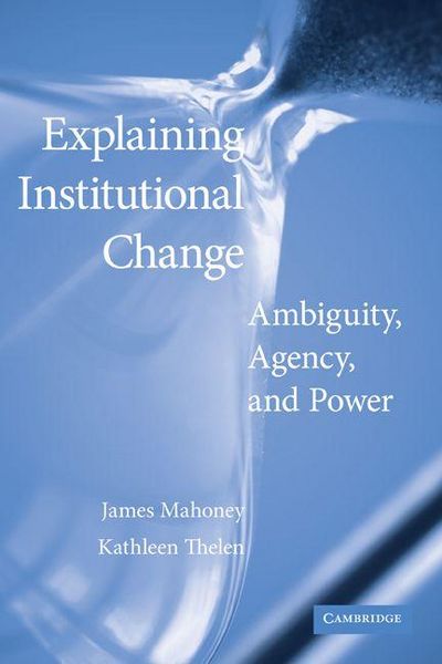 Produktbild: Explaining Institutional Change