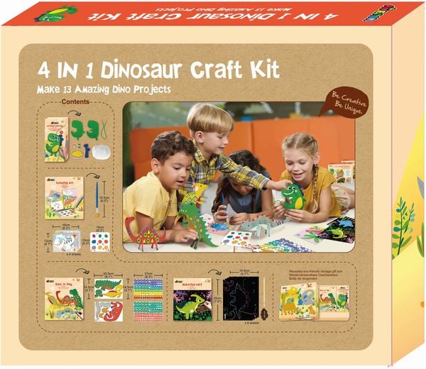 Produktbild: Avenir Kreativset Dinosaurier