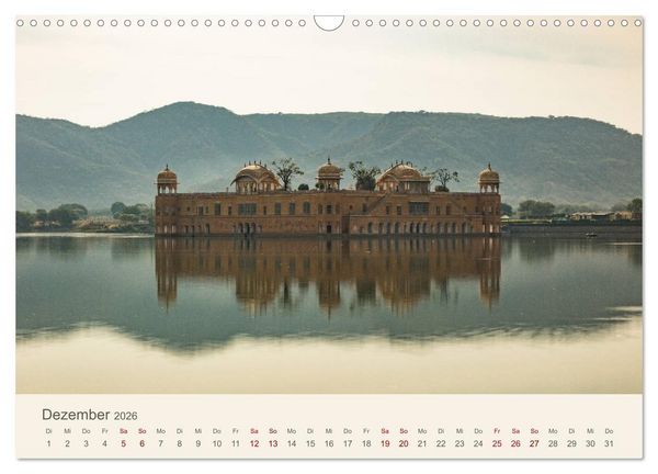 Produktbild: Rajasthan - Architektur im Land der K&ouml;nige (Wandkalender 2026 DIN A3 quer), CALVENDO Monatskalender