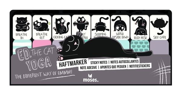 Produktbild: Ed, the Cat Haftmarker Yoga