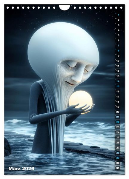Produktbild: Ein Jahr voller Tagtr&auml;ume (Wandkalender 2026 DIN A4 hoch), CALVENDO Monatskalender