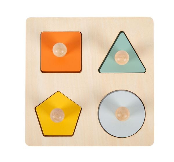 Produktbild: Montessori Setzpuzzle Formen und Motive