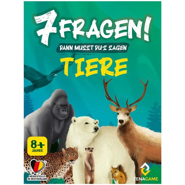 Produktbild: ZENAGAME - 7 Fragen! Dann musst Dus sagen Tiere