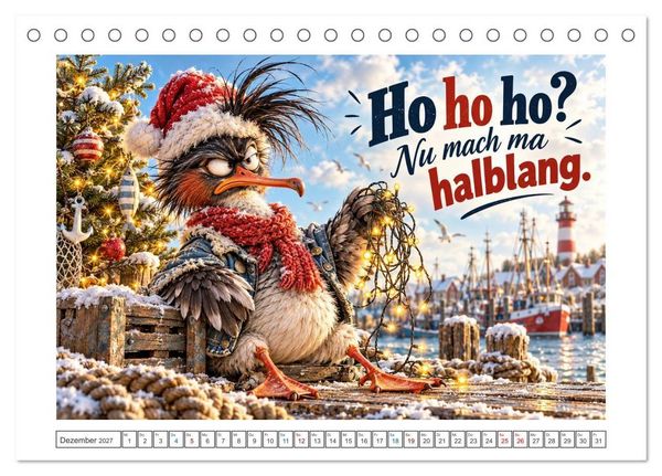 Produktbild: K&uuml;stenk&ouml;ppe (Tischkalender 2027 DIN A5 quer), CALVENDO Monatskalender