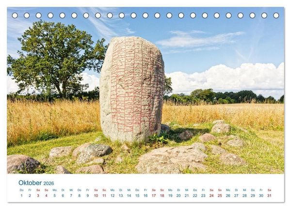 Produktbild: &Ouml;land - Schwedens Insel der Sonne und des Windes (Tischkalender 2026 DIN A5 quer), CALVENDO Monatskalender