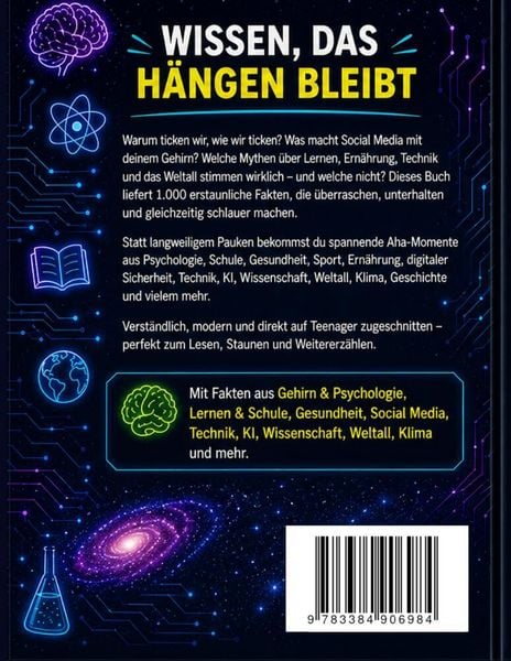 Produktbild: Hirn statt Handy - 1.000 erstaunliche Fakten f&uuml;r Teenager