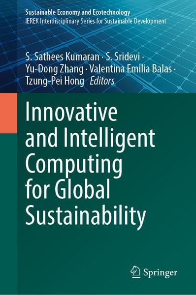 Produktbild: Innovative and Intelligent Computing for Global Sustainability