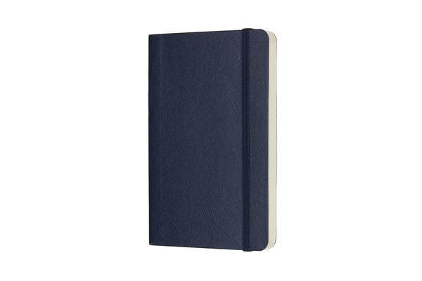 Produktbild: MOLESKINE NOTIZBUCH P/A6, BLANKO, SOFT COVER, SAPHIR