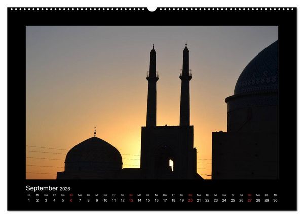 Produktbild: IRAN 2026 (hochwertiger Premium Wandkalender 2026 DIN A2 quer), Kunstdruck in Hochglanz