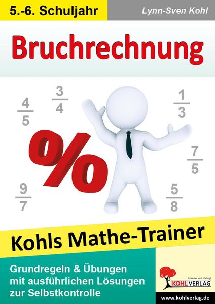Produktbild: Kohls Mathe-Trainer - Bruchrechnung