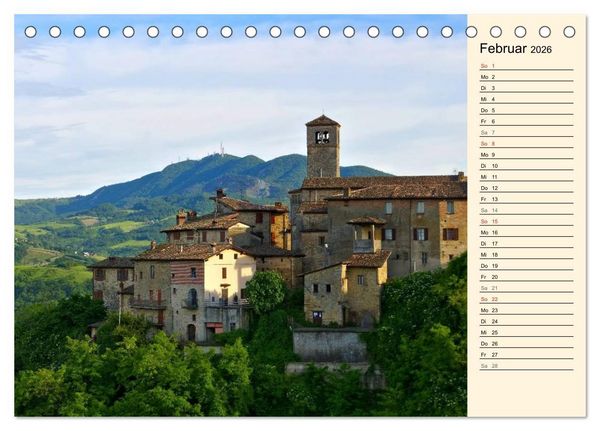 Produktbild: Emilia-Romagna (Tischkalender 2026 DIN A5 quer), CALVENDO Monatskalender