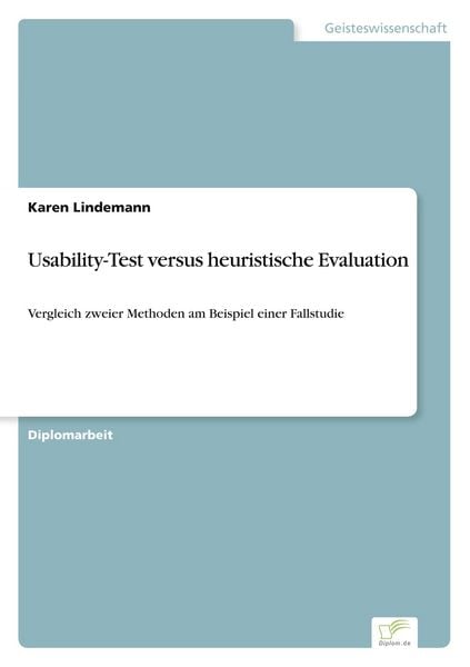 Produktbild: Usability-Test versus heuristische Evaluation