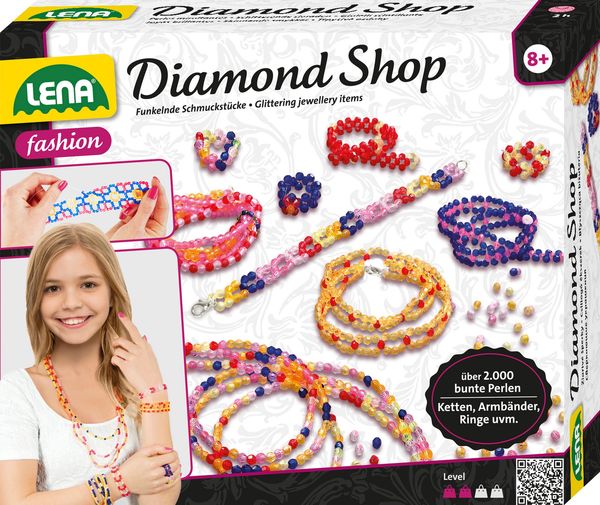Produktbild: Lena Design Studio: Diamond Shop, Kunststoff Perlen