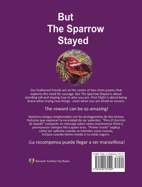 Produktbild: But The Sparrow Stayed - Pero El Gorri&oacute;n Se Qued&oacute; (Bilingual English-Spanish)