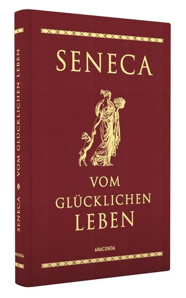 Produktbild: Vom gl&uuml;cklichen Leben (Cabra-Leder-Ausgabe)