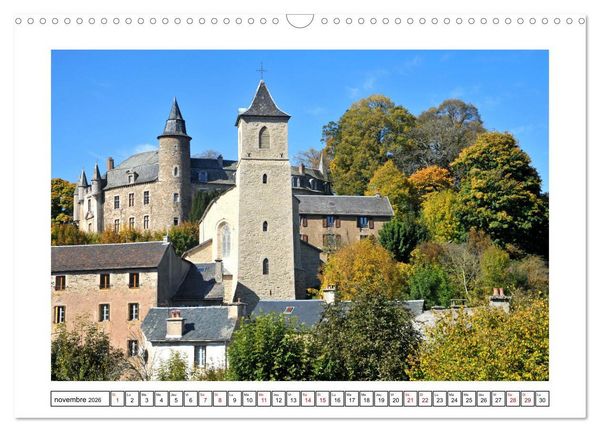 Produktbild: Ch&acirc;teaux OCCITANIE (Calendrier mural 2026 DIN A3 vertical), CALVENDO calendrier mensuel