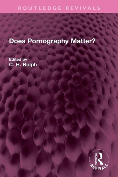 Produktbild: Does Pornography Matter?