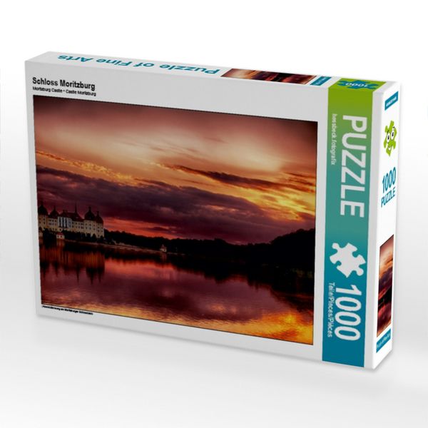 Produktbild: CALVENDO Puzzle Schloss Moritzburg | 1000 Teile Lege-Gr&ouml;&szlig;e 64x48cm Foto-Puzzle f&uuml;r gl&uuml;ckliche Stunden