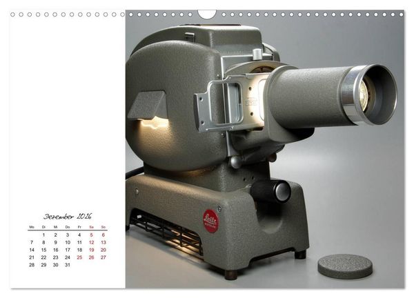 Produktbild: Alte Sch&auml;tze - Kameras und Projektoren (Wandkalender 2026 DIN A3 quer), CALVENDO Monatskalender