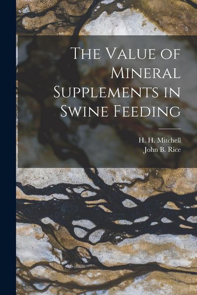 Produktbild: The Value of Mineral Supplements in Swine Feeding
